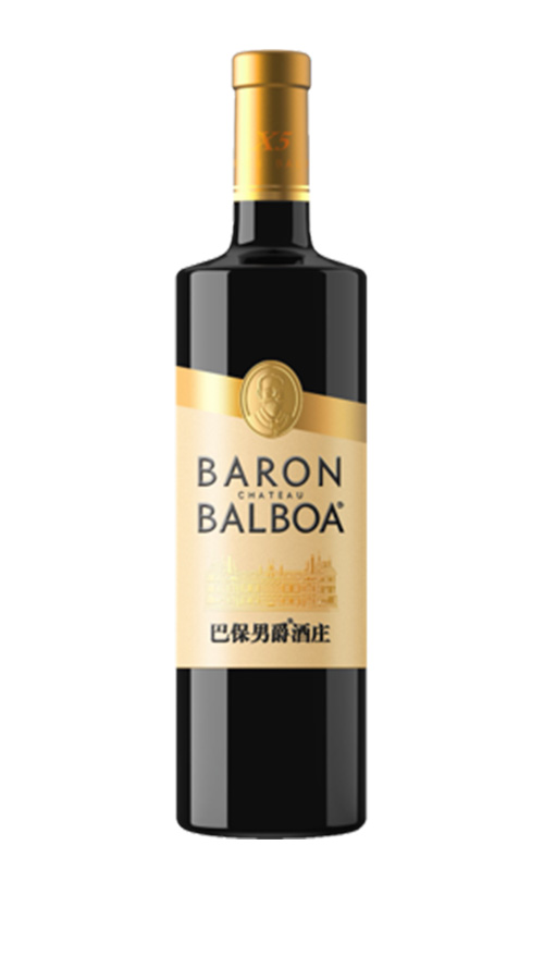 巴保男爵酒莊  X5干紅葡萄酒 750mL