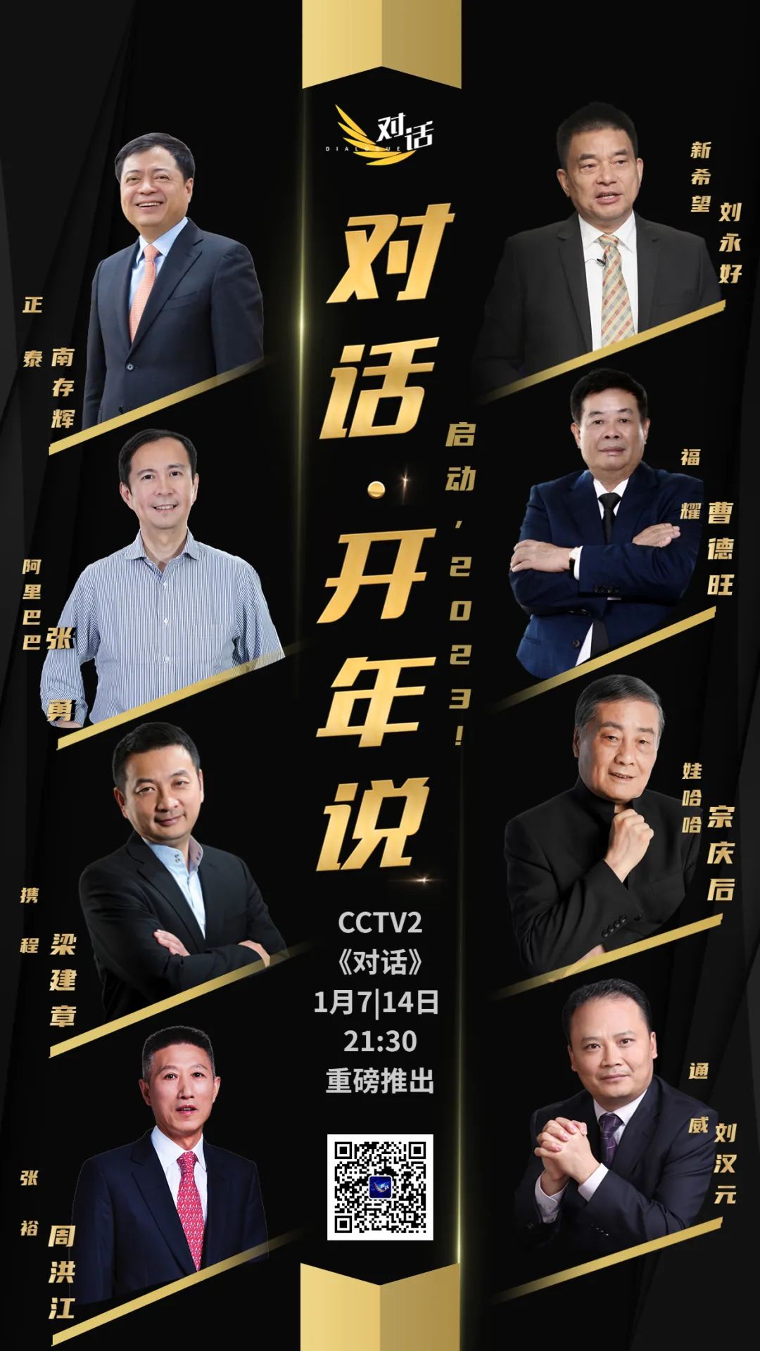 對話開年說｜中國商界大咖齊聚 真正的頂峰相見